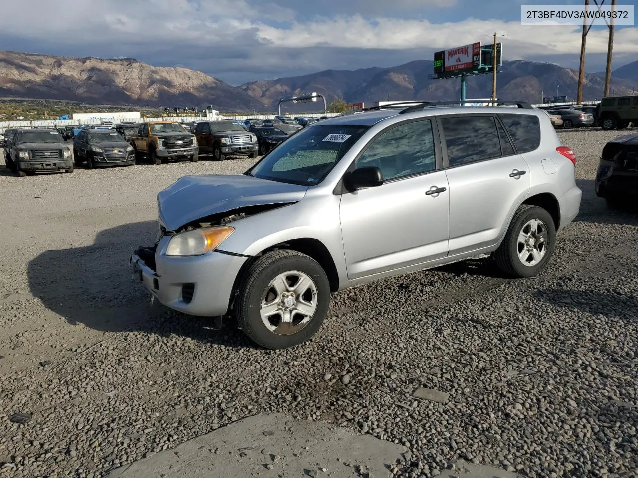 2010 Toyota Rav4 VIN: 2T3BF4DV3AW049372 Lot: 78090694