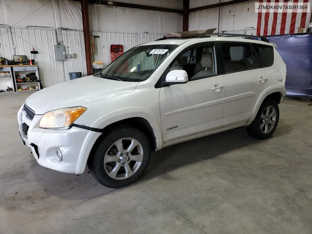 2010 Toyota Rav4 Limited VIN: JTMDK4DV7A5091569 Lot: 78275724