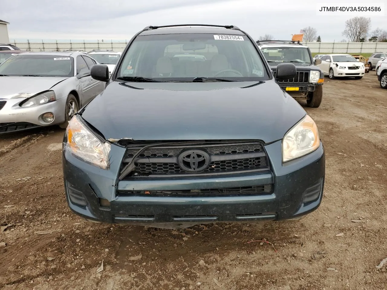 2010 Toyota Rav4 VIN: JTMBF4DV3A5034586 Lot: 78382554