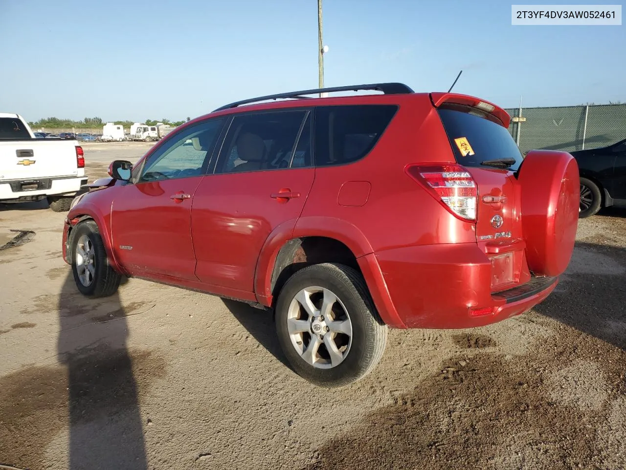 2010 Toyota Rav4 Limited VIN: 2T3YF4DV3AW052461 Lot: 78662164