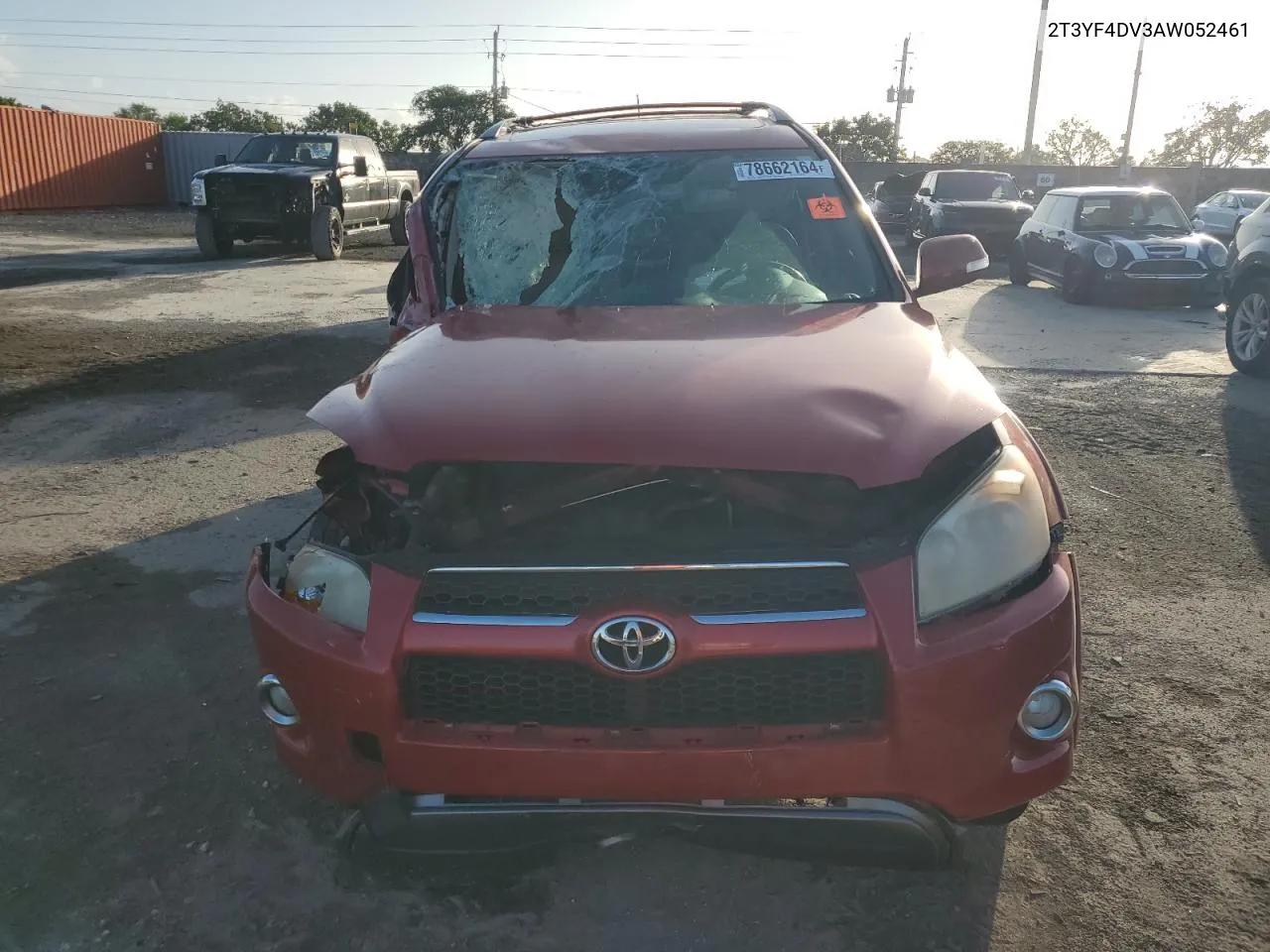 2010 Toyota Rav4 Limited VIN: 2T3YF4DV3AW052461 Lot: 78662164