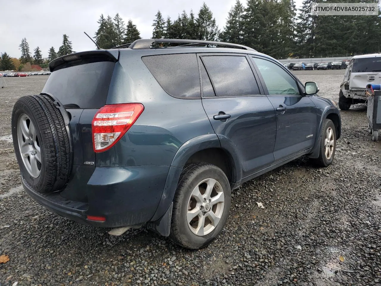 2010 Toyota Rav4 Limited VIN: JTMDF4DV8A5025732 Lot: 78946724