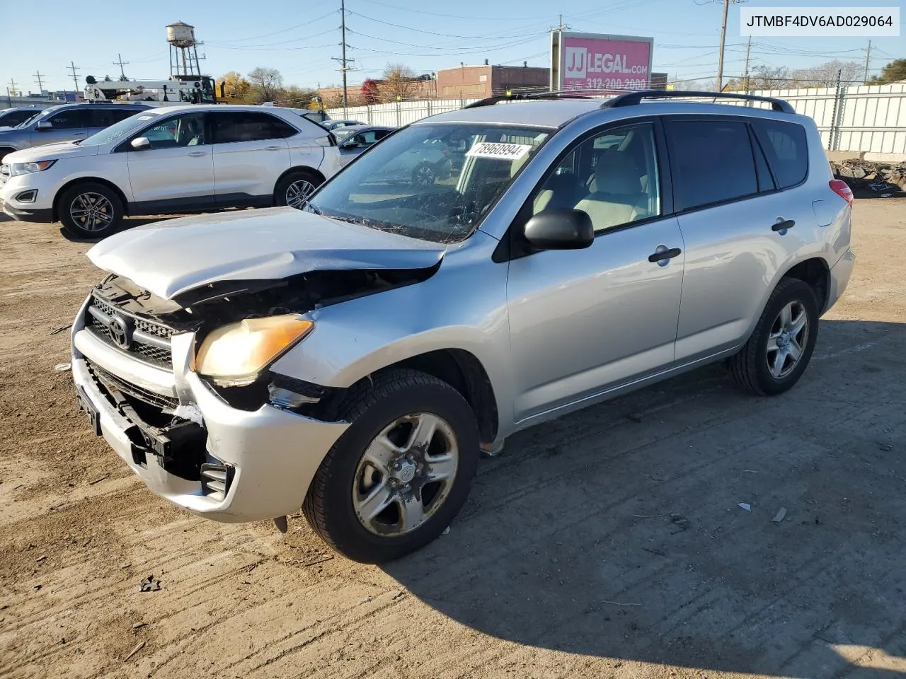 2010 Toyota Rav4 VIN: JTMBF4DV6AD029064 Lot: 78960994