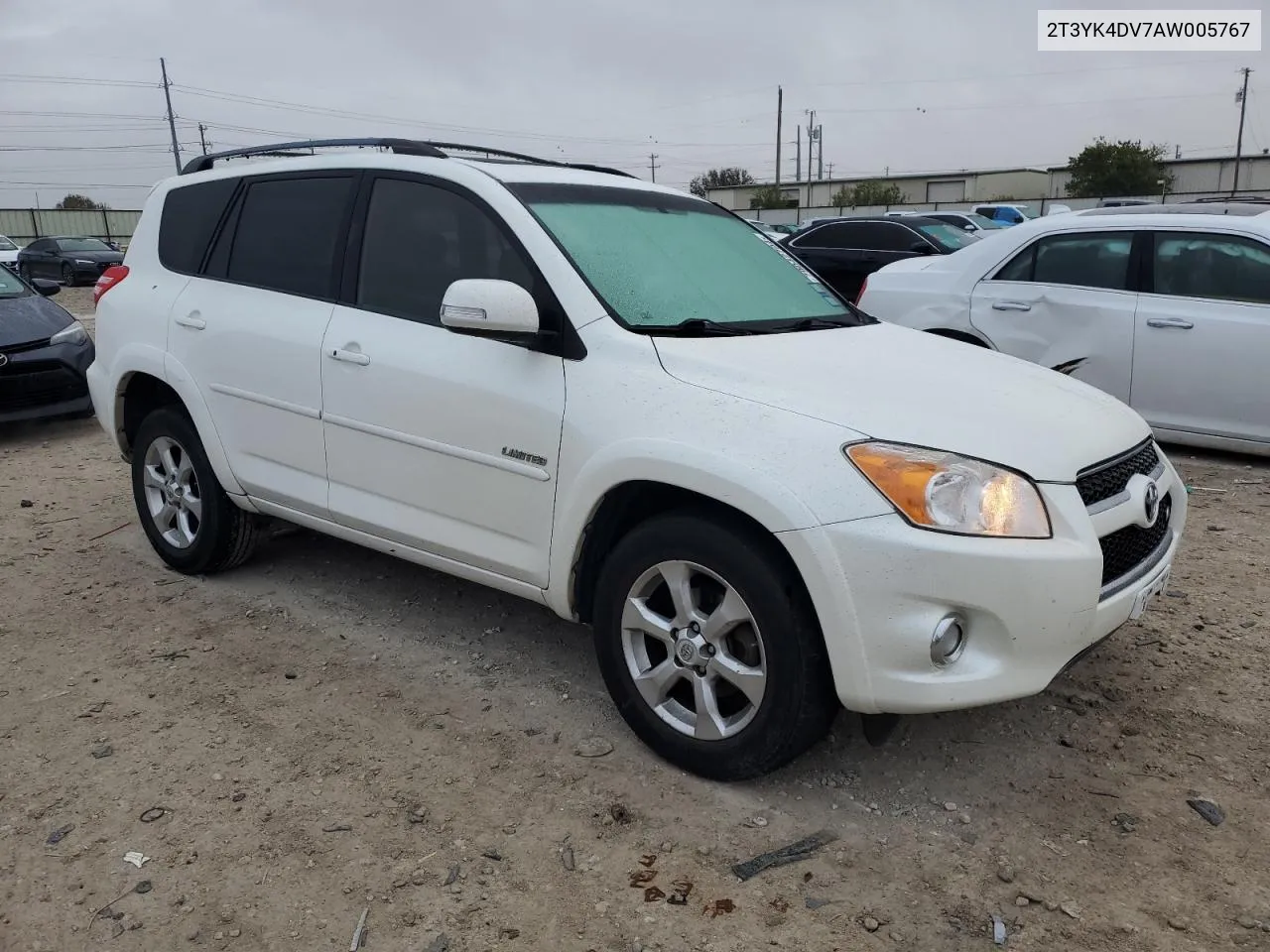 2010 Toyota Rav4 Limited VIN: 2T3YK4DV7AW005767 Lot: 79042704