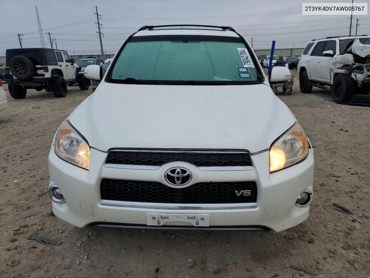 2010 Toyota Rav4 Limited VIN: 2T3YK4DV7AW005767 Lot: 79042704