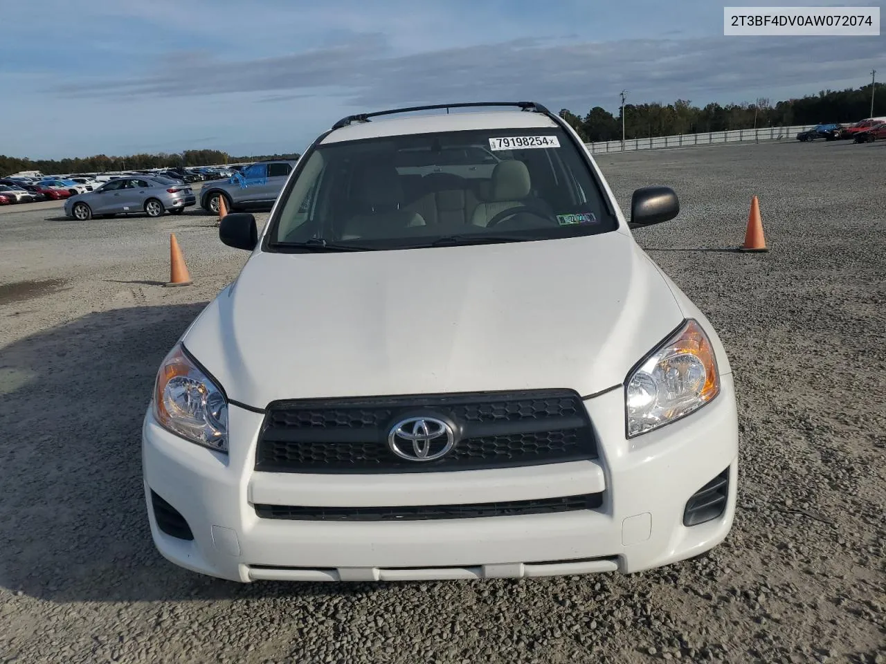 2010 Toyota Rav4 VIN: 2T3BF4DV0AW072074 Lot: 79198254