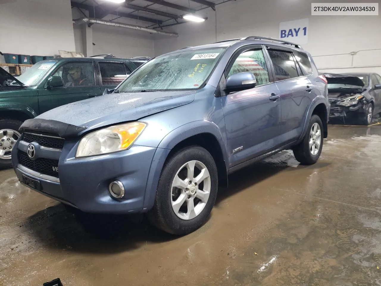 2010 Toyota Rav4 Limited VIN: 2T3DK4DV2AW034530 Lot: 79613164