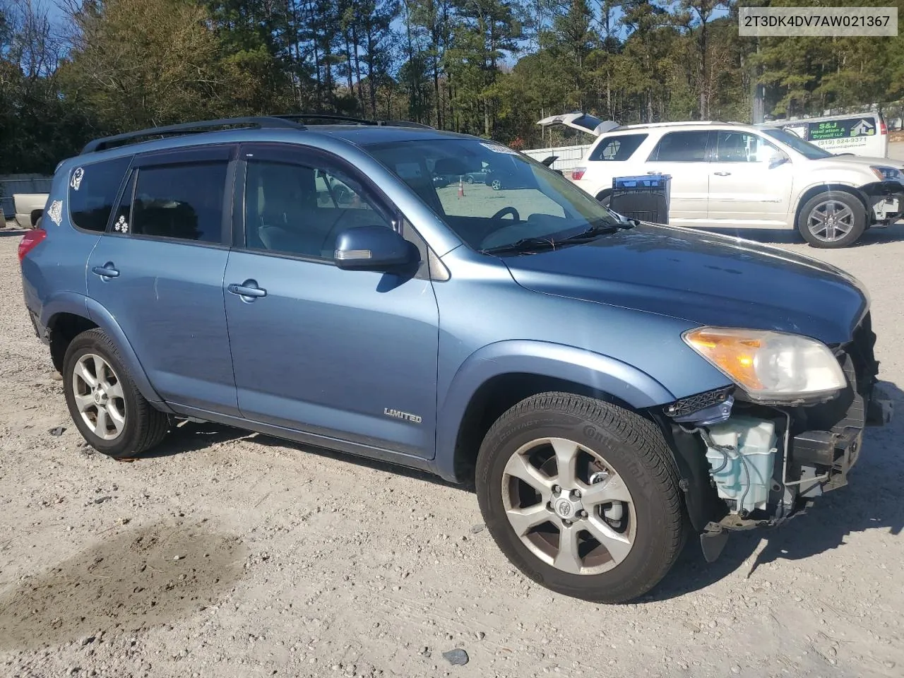 2010 Toyota Rav4 Limited VIN: 2T3DK4DV7AW021367 Lot: 80024854