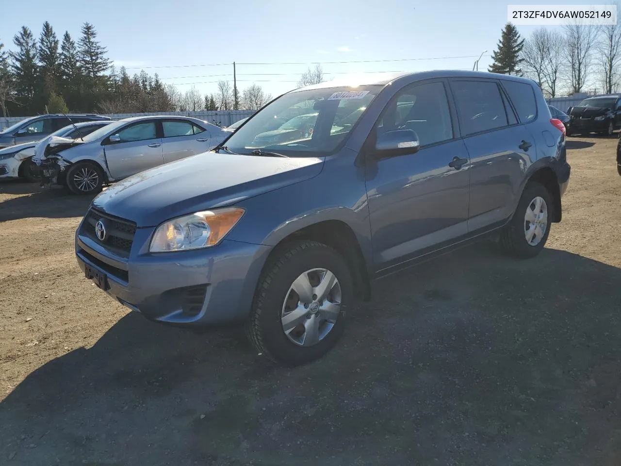 2010 Toyota Rav4 VIN: 2T3ZF4DV6AW052149 Lot: 80120284