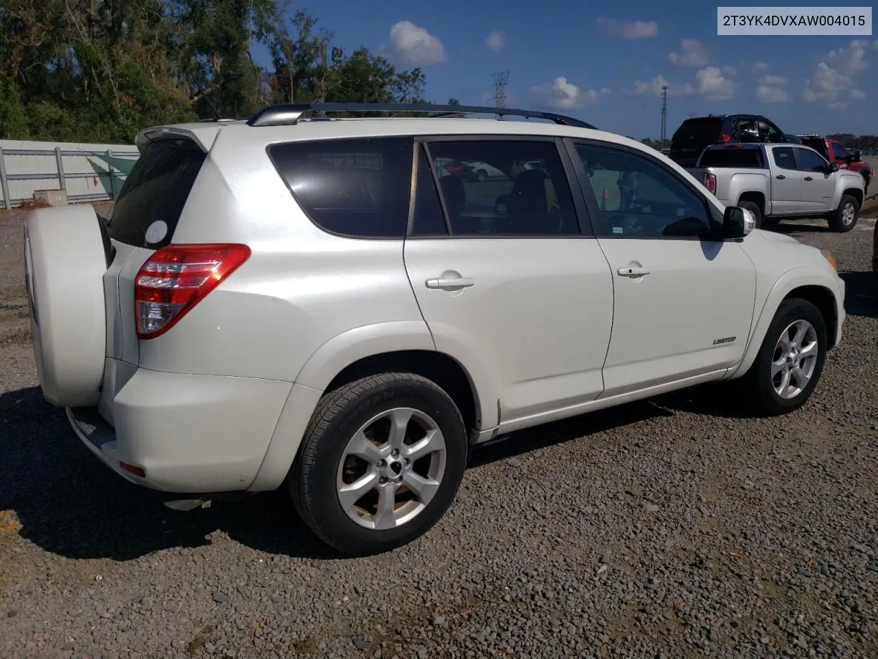 2010 Toyota Rav4 Limited VIN: 2T3YK4DVXAW004015 Lot: 80564784