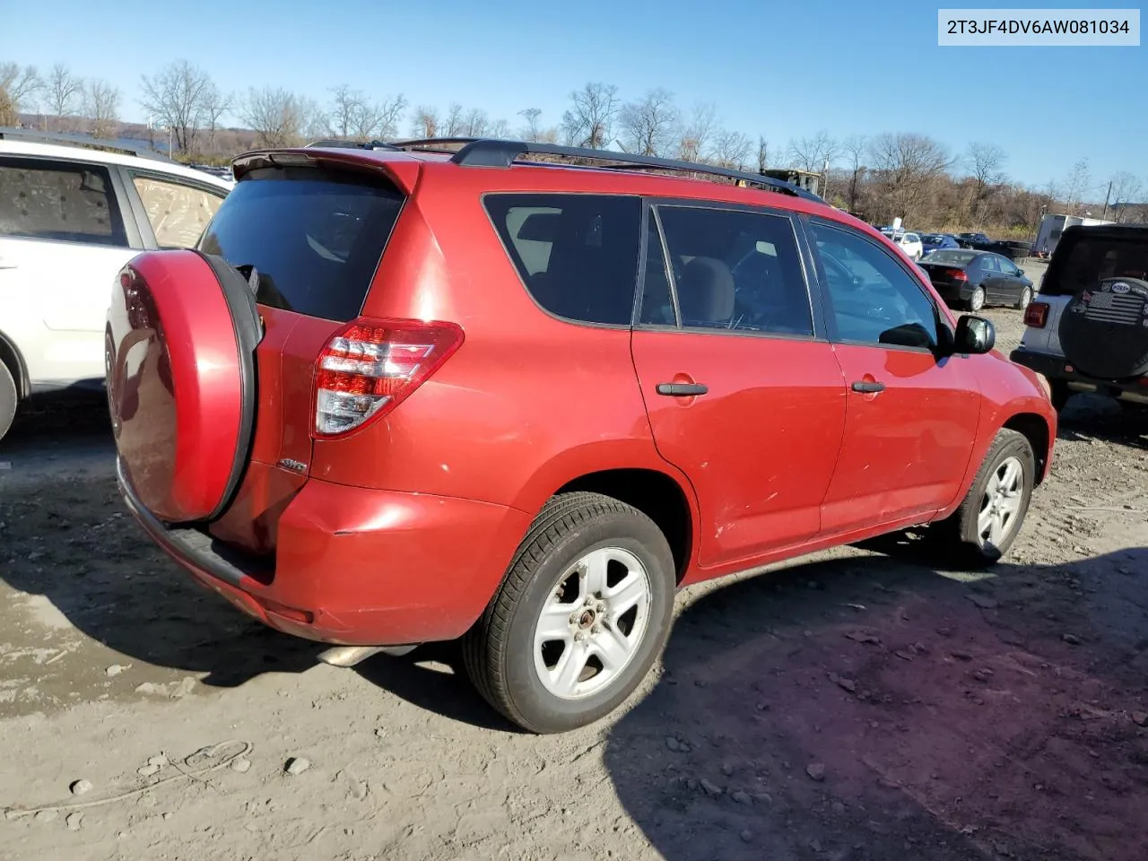 2010 Toyota Rav4 VIN: 2T3JF4DV6AW081034 Lot: 80662254