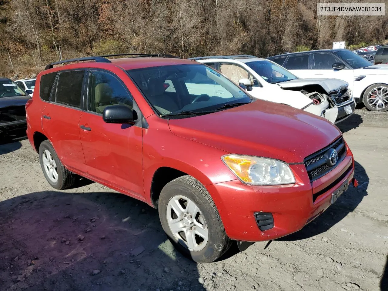 2010 Toyota Rav4 VIN: 2T3JF4DV6AW081034 Lot: 80662254