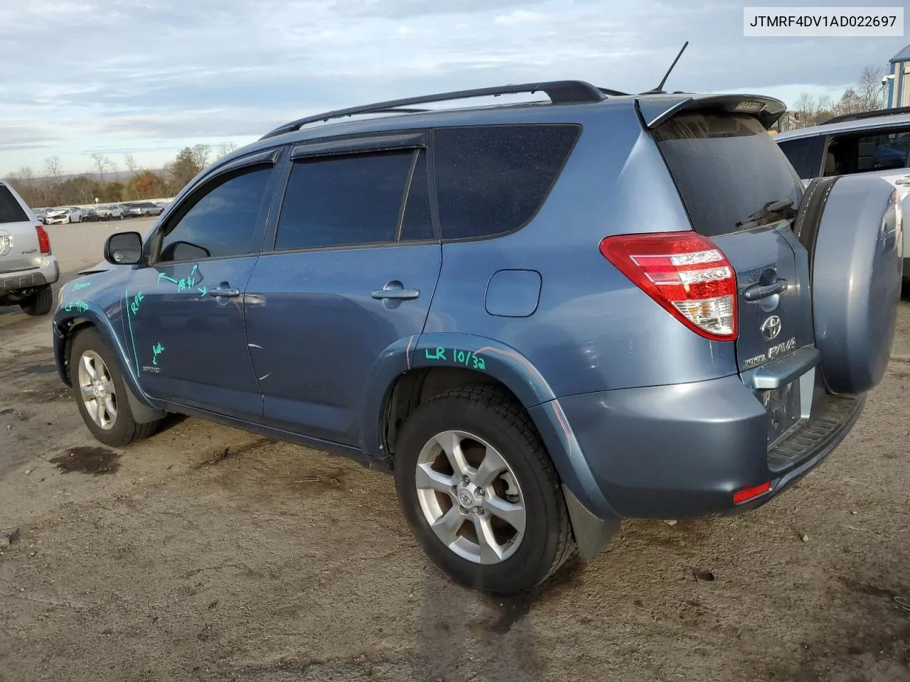 2010 Toyota Rav4 Sport VIN: JTMRF4DV1AD022697 Lot: 80726114