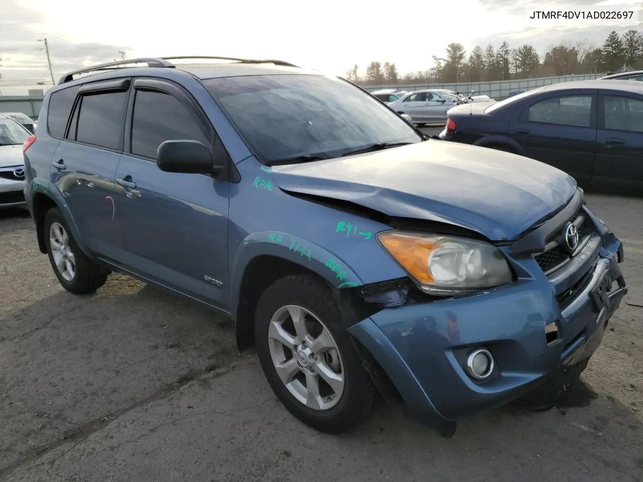 2010 Toyota Rav4 Sport VIN: JTMRF4DV1AD022697 Lot: 80726114