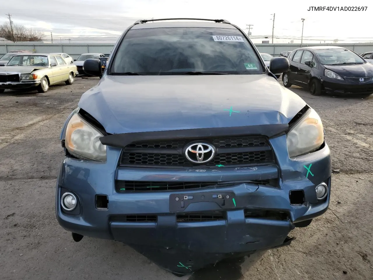 2010 Toyota Rav4 Sport VIN: JTMRF4DV1AD022697 Lot: 80726114