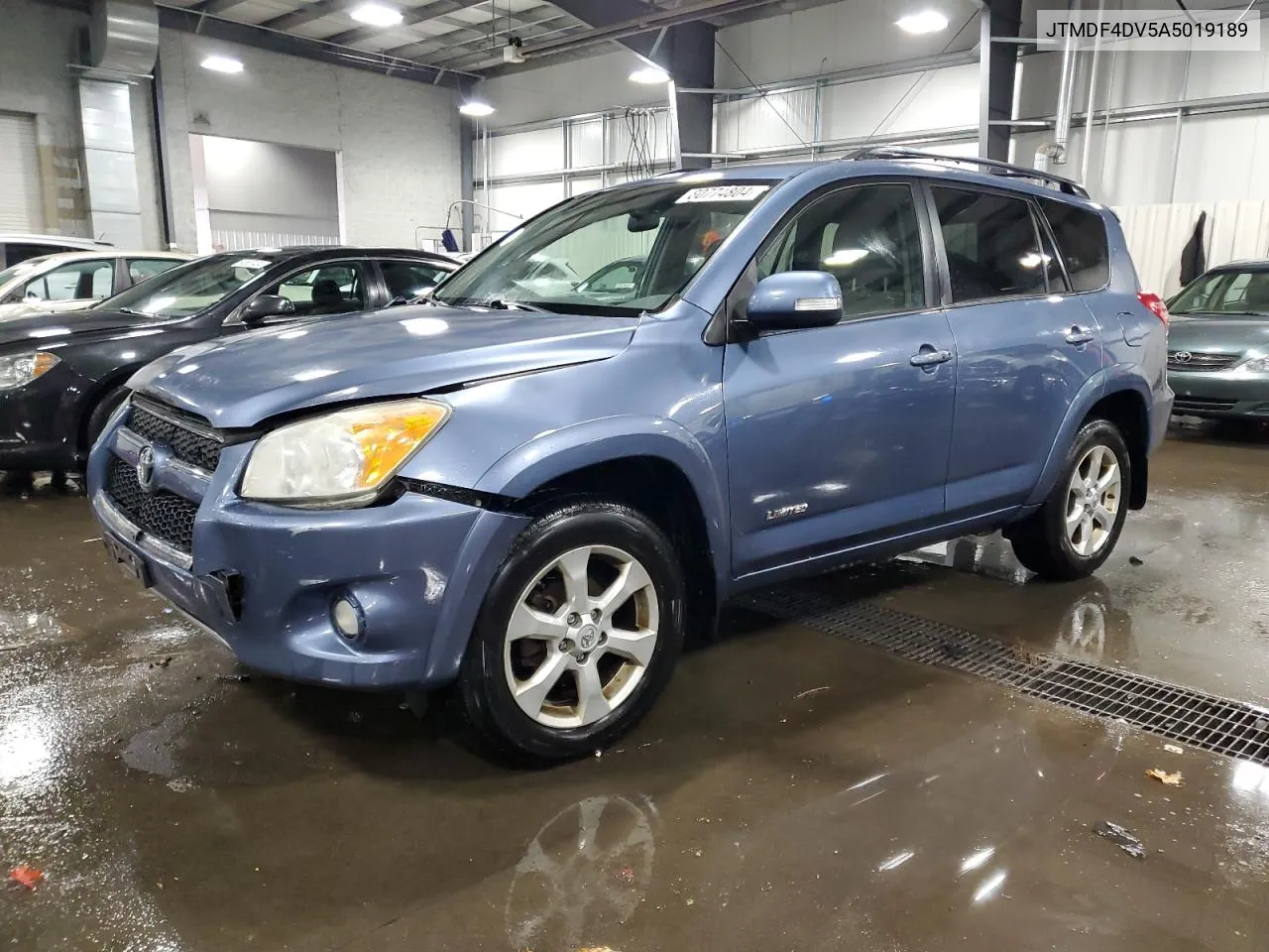 2010 Toyota Rav4 Limited VIN: JTMDF4DV5A5019189 Lot: 80774804