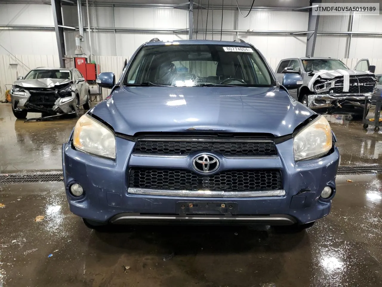 2010 Toyota Rav4 Limited VIN: JTMDF4DV5A5019189 Lot: 80774804