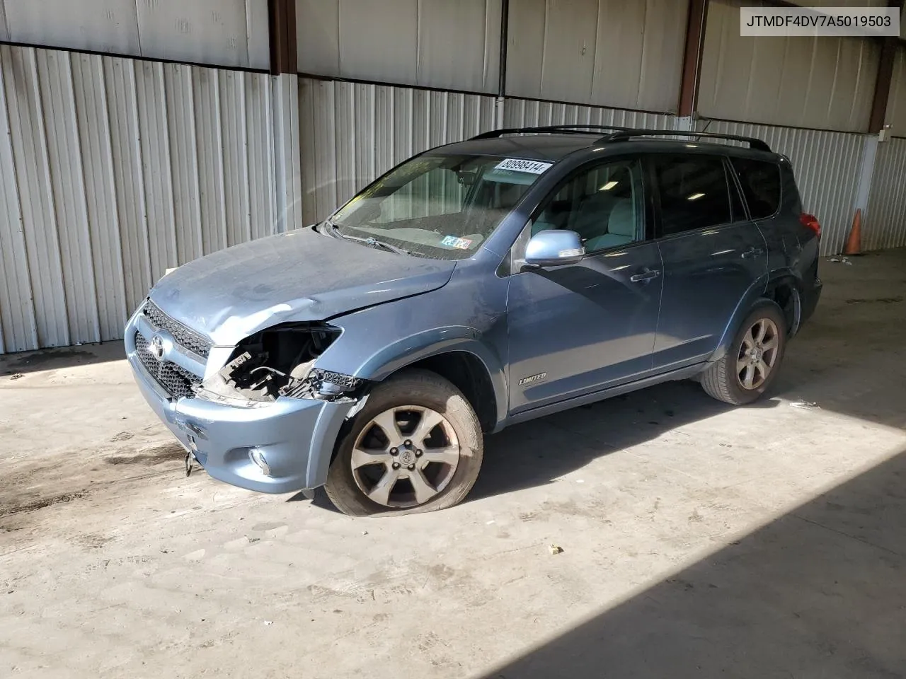 2010 Toyota Rav4 Limited VIN: JTMDF4DV7A5019503 Lot: 80998414