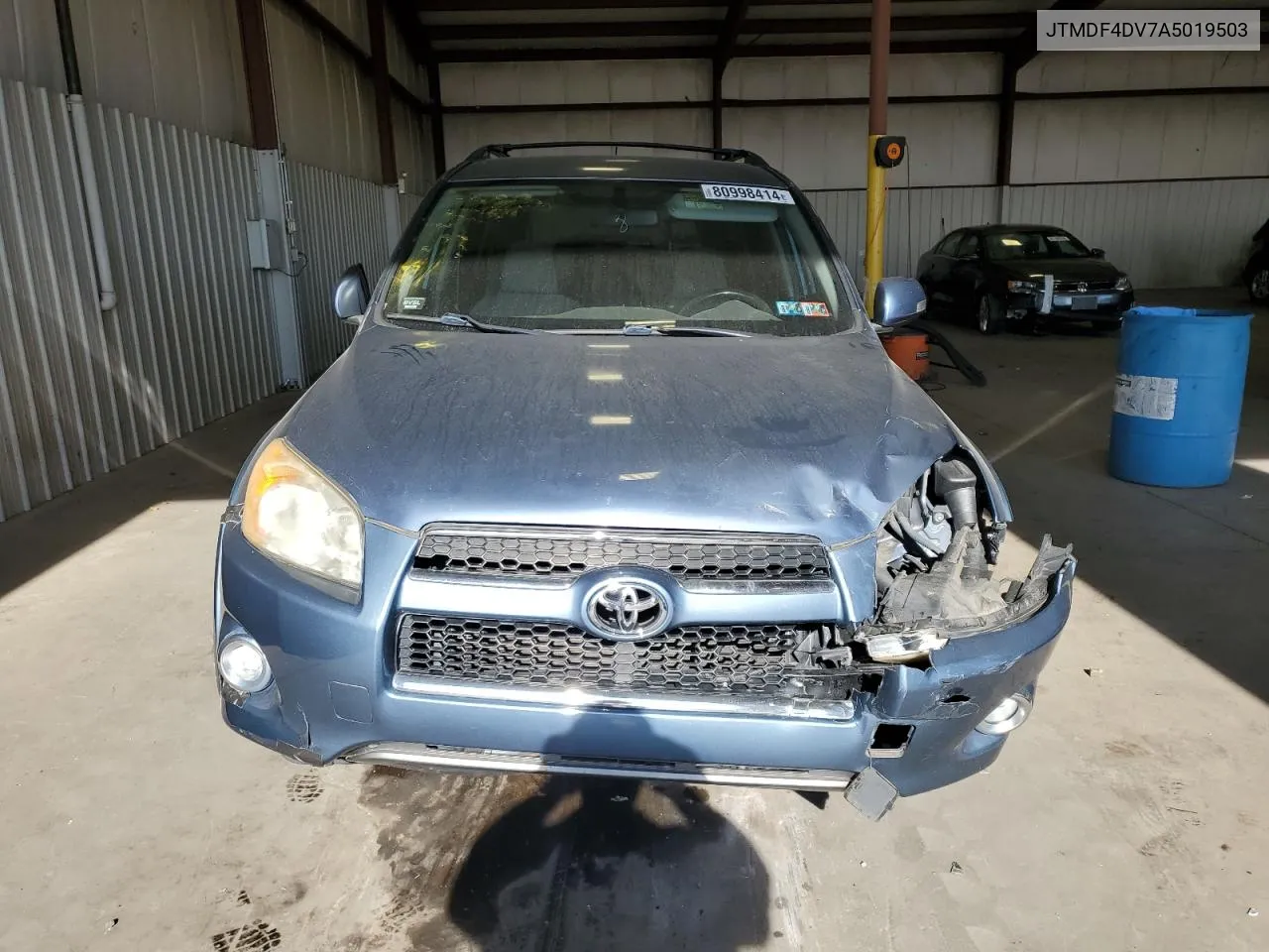 2010 Toyota Rav4 Limited VIN: JTMDF4DV7A5019503 Lot: 80998414