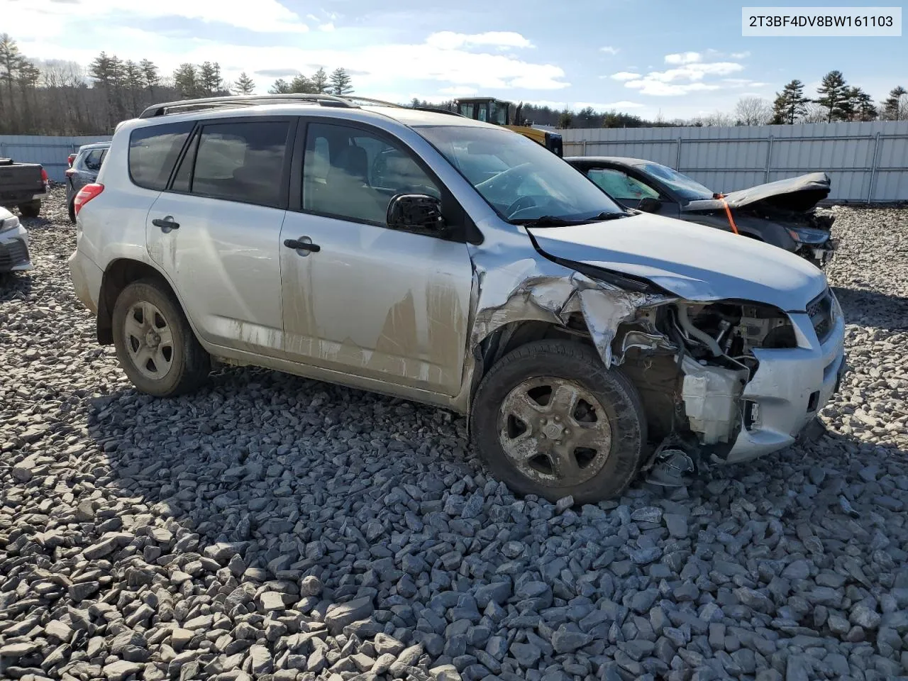 2011 Toyota Rav4 VIN: 2T3BF4DV8BW161103 Lot: 43672074