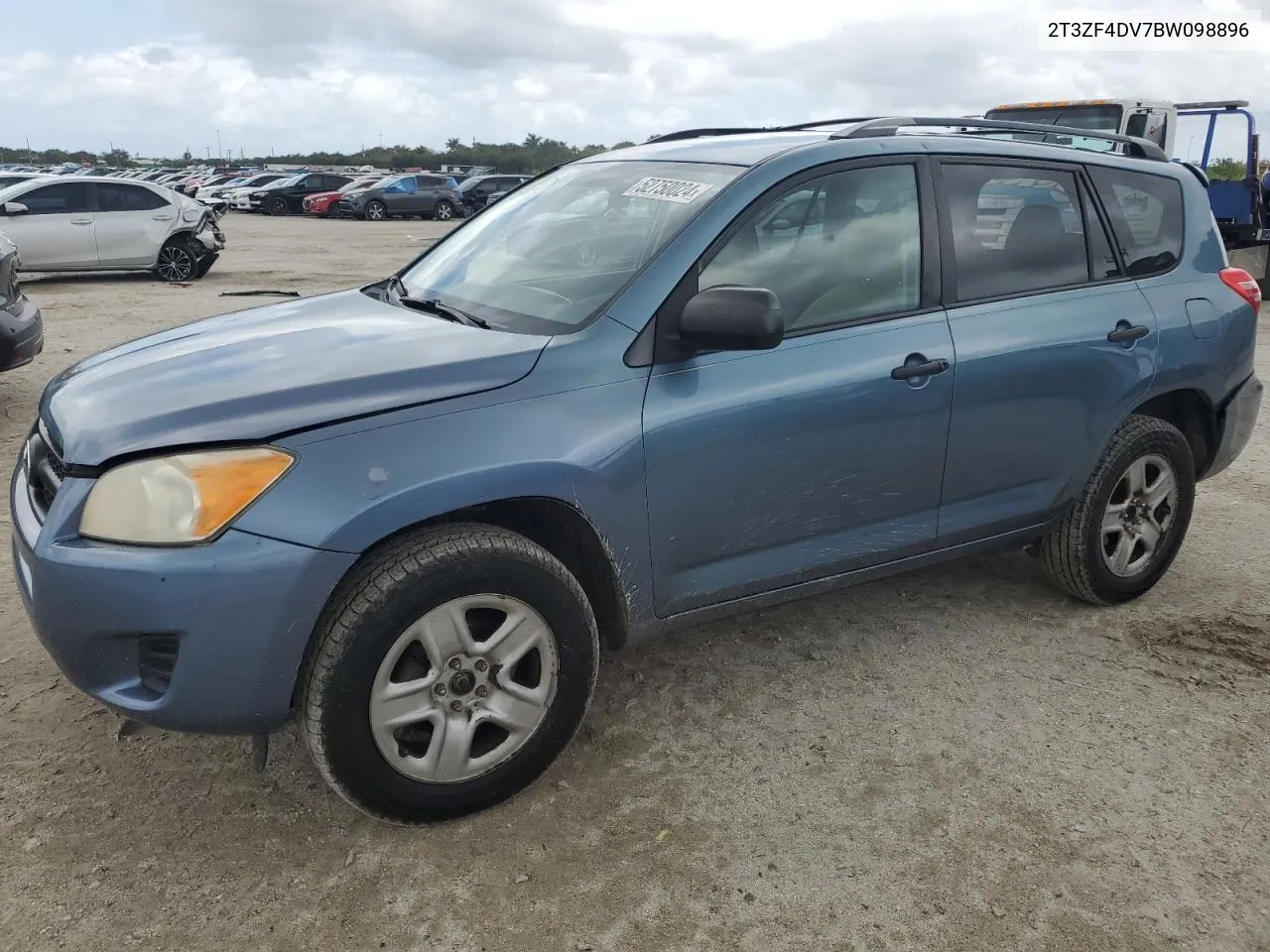 2011 Toyota Rav4 VIN: 2T3ZF4DV7BW098896 Lot: 52750024