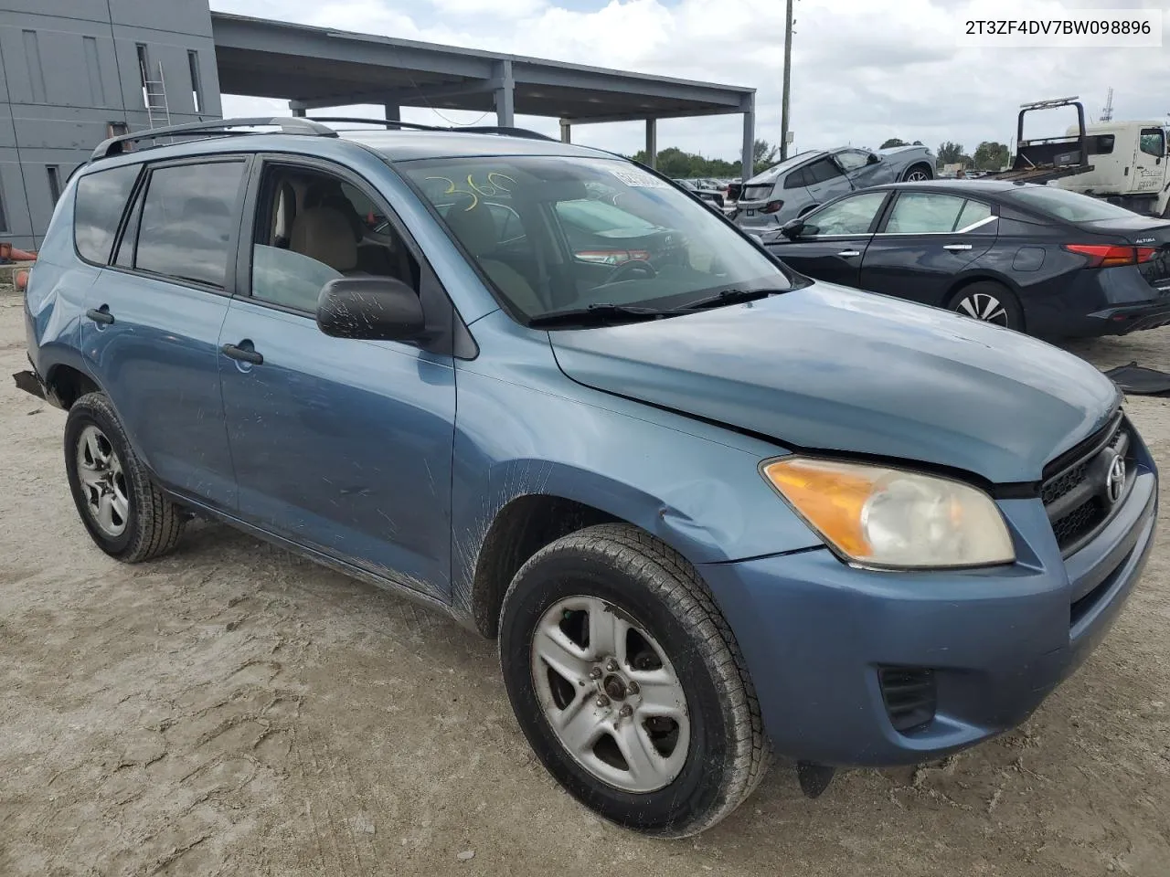 2011 Toyota Rav4 VIN: 2T3ZF4DV7BW098896 Lot: 52750024