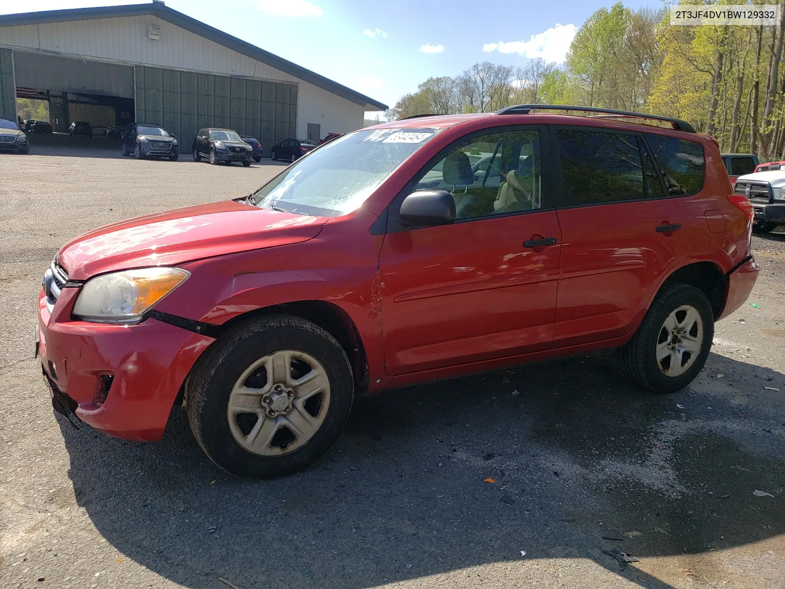 2011 Toyota Rav4 VIN: 2T3JF4DV1BW129332 Lot: 53440464