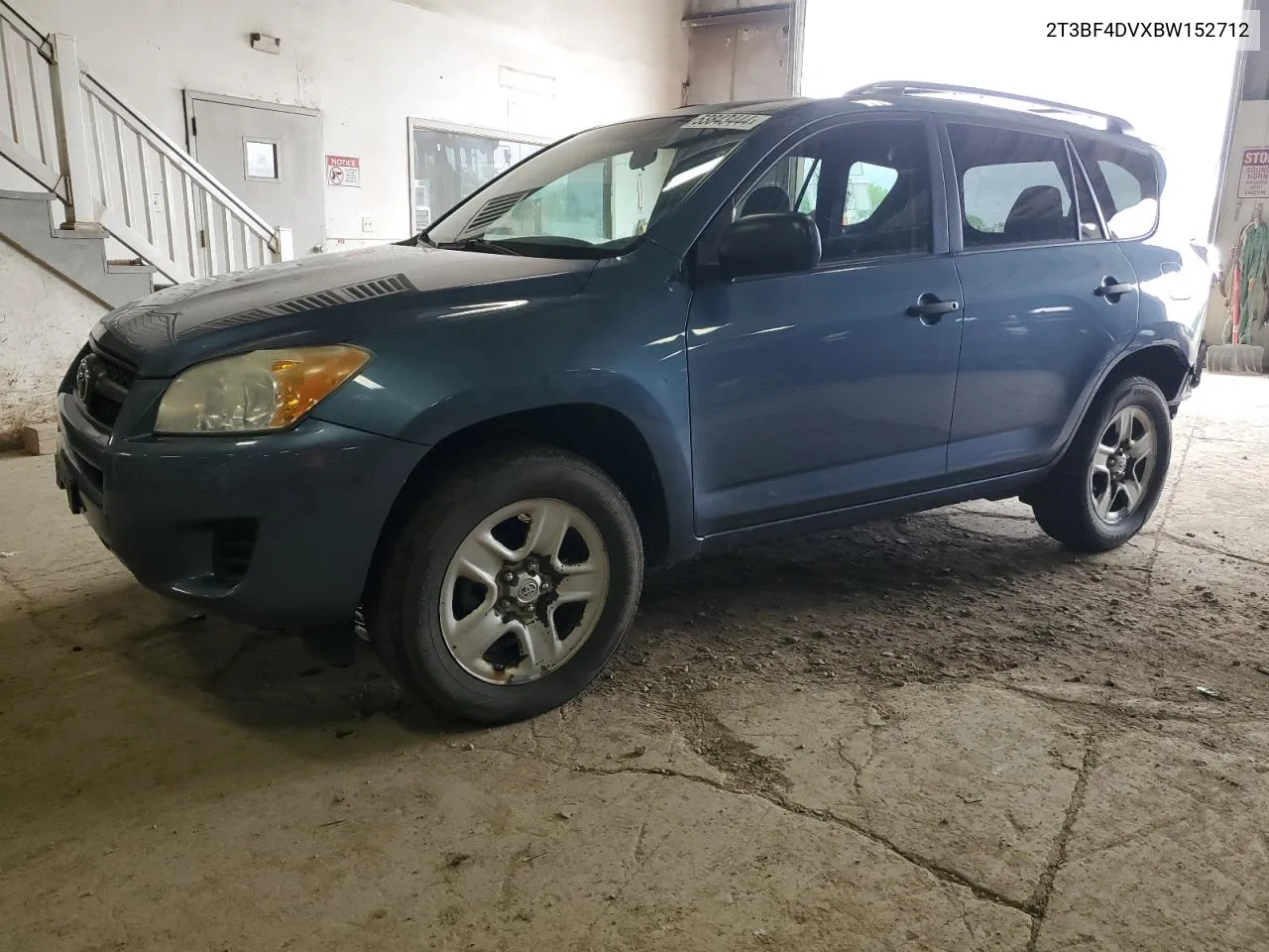 2011 Toyota Rav4 VIN: 2T3BF4DVXBW152712 Lot: 53843444