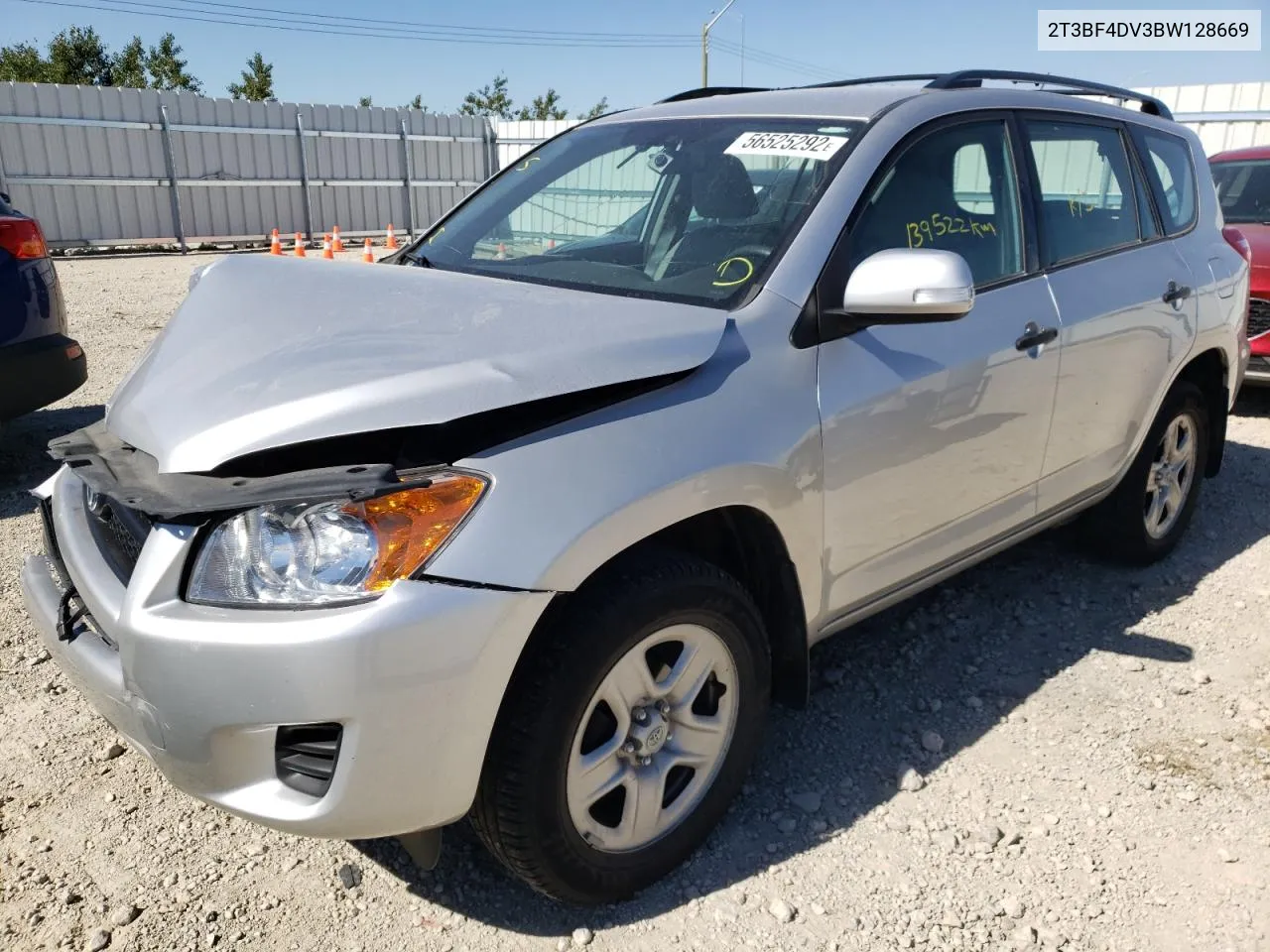 2011 Toyota Rav4 VIN: 2T3BF4DV3BW128669 Lot: 56525292