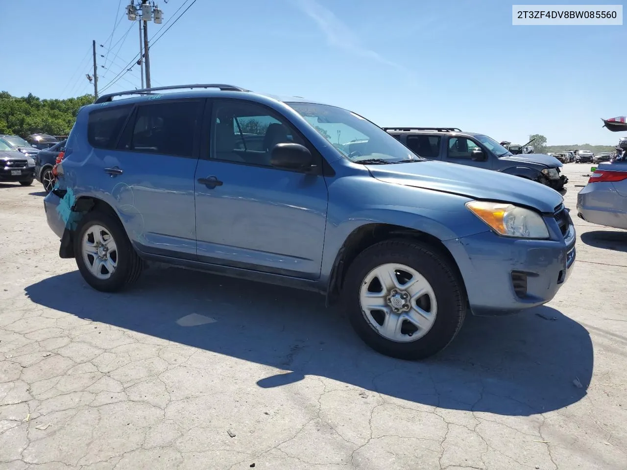 2011 Toyota Rav4 VIN: 2T3ZF4DV8BW085560 Lot: 58715664