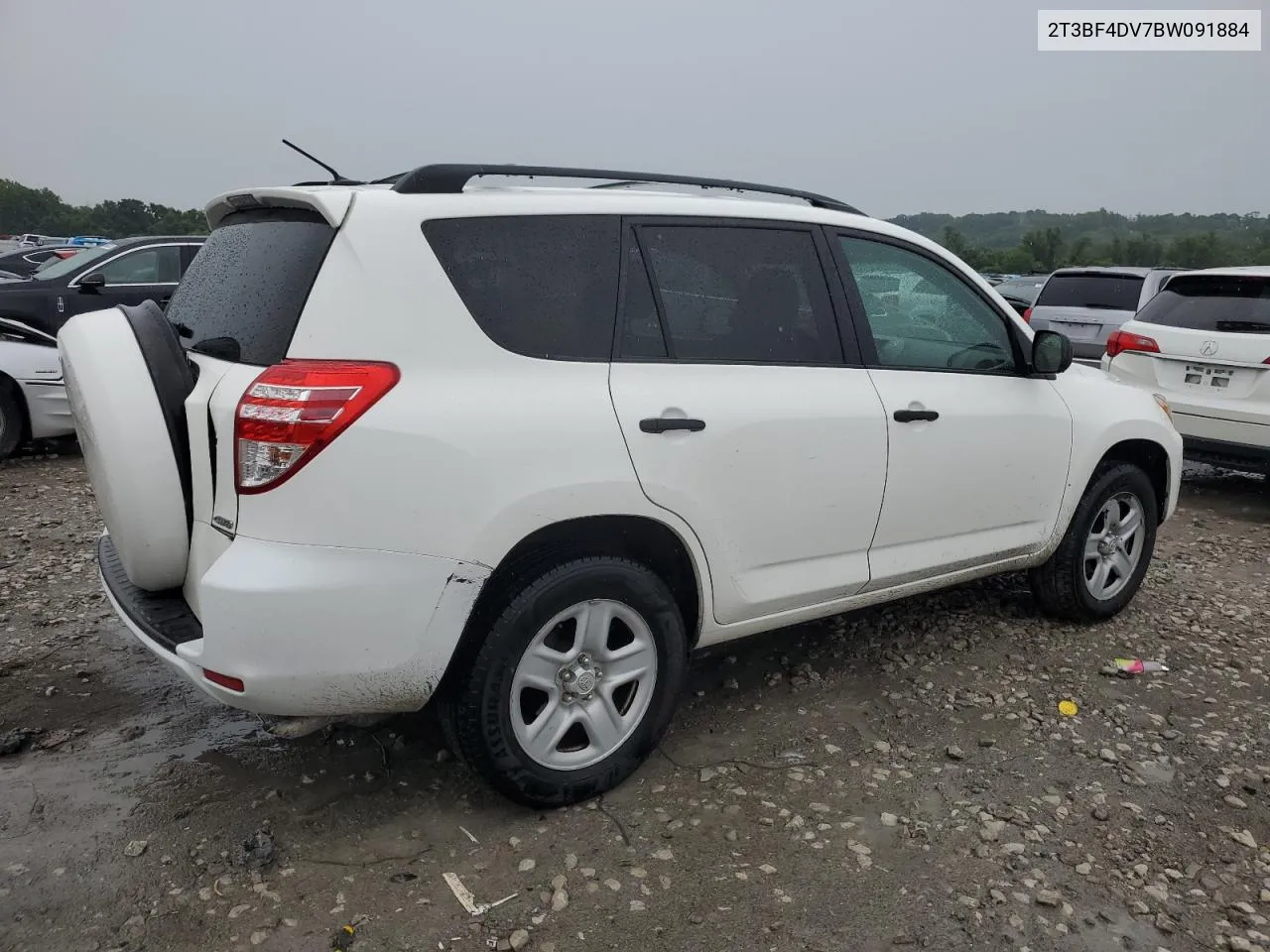 2011 Toyota Rav4 VIN: 2T3BF4DV7BW091884 Lot: 60738864