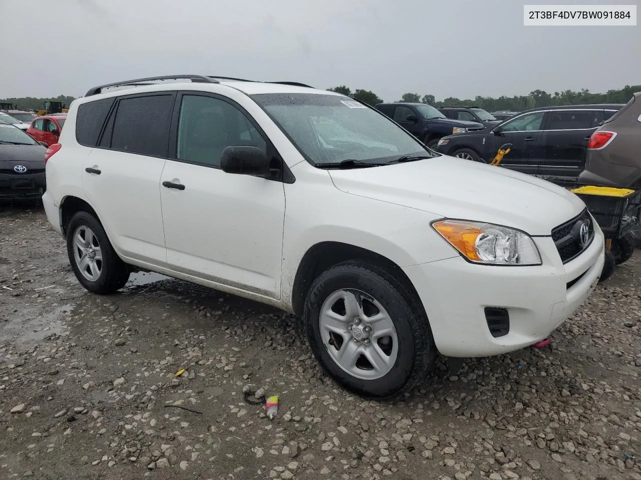 2011 Toyota Rav4 VIN: 2T3BF4DV7BW091884 Lot: 60738864