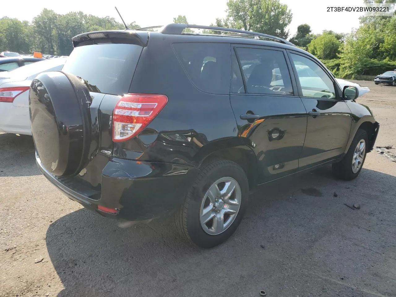 2011 Toyota Rav4 VIN: 2T3BF4DV2BW093221 Lot: 62648524