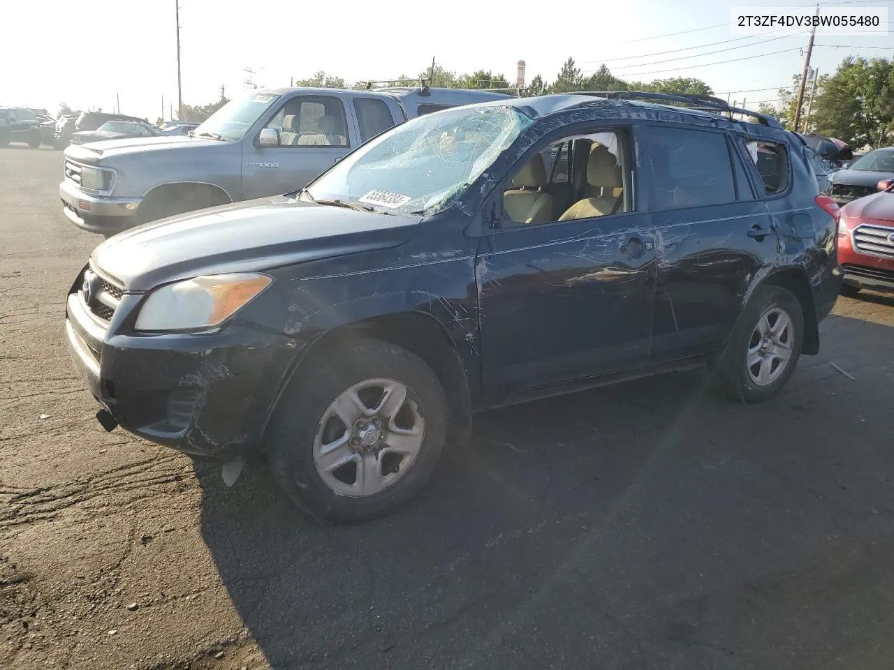 2011 Toyota Rav4 VIN: 2T3ZF4DV3BW055480 Lot: 65364384