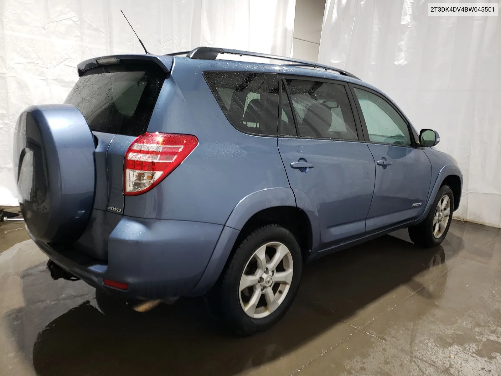 2T3DK4DV4BW045501 2011 Toyota Rav4 Limited