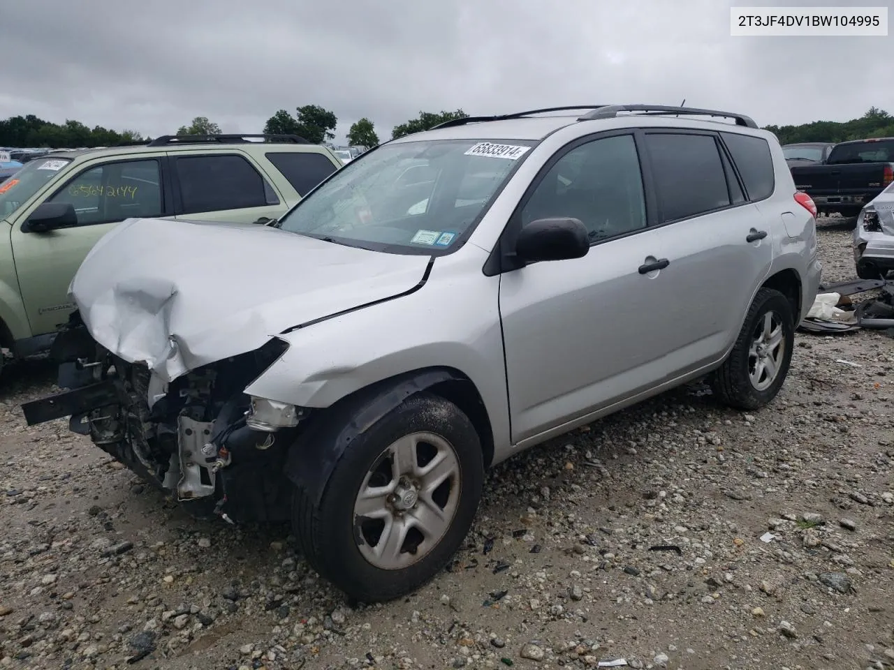 2011 Toyota Rav4 VIN: 2T3JF4DV1BW104995 Lot: 65833914