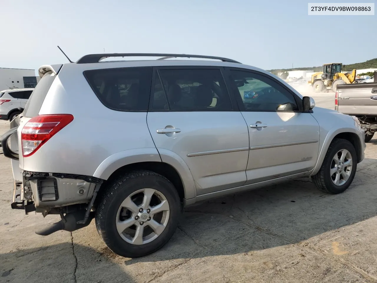 2011 Toyota Rav4 Limited VIN: 2T3YF4DV9BW098863 Lot: 66658814