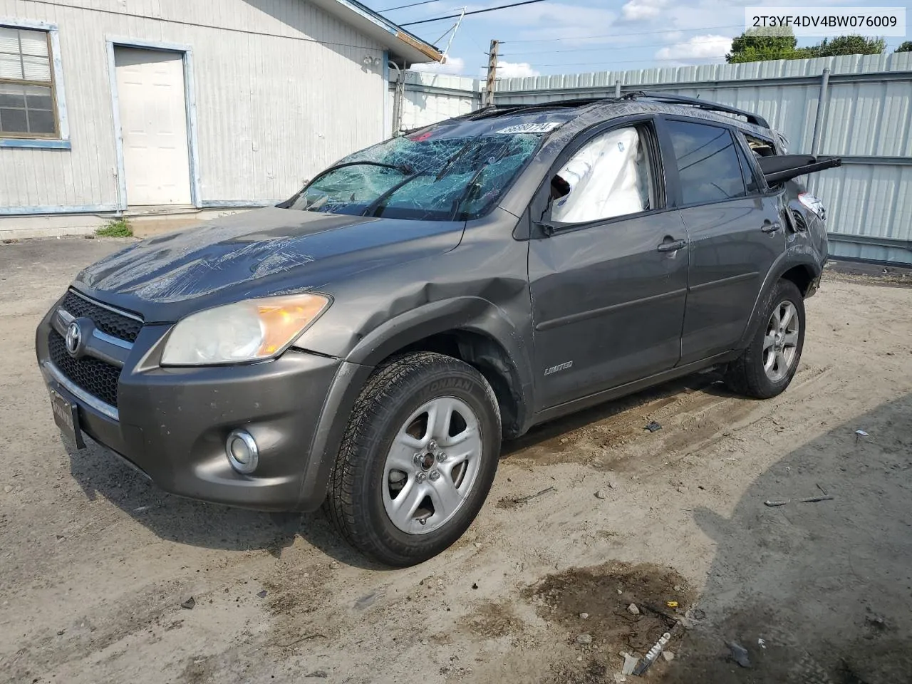 2011 Toyota Rav4 Limited VIN: 2T3YF4DV4BW076009 Lot: 66880724