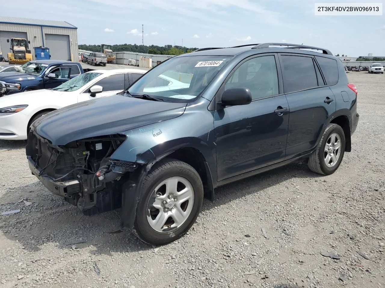 2011 Toyota Rav4 VIN: 2T3KF4DV2BW096913 Lot: 67018064