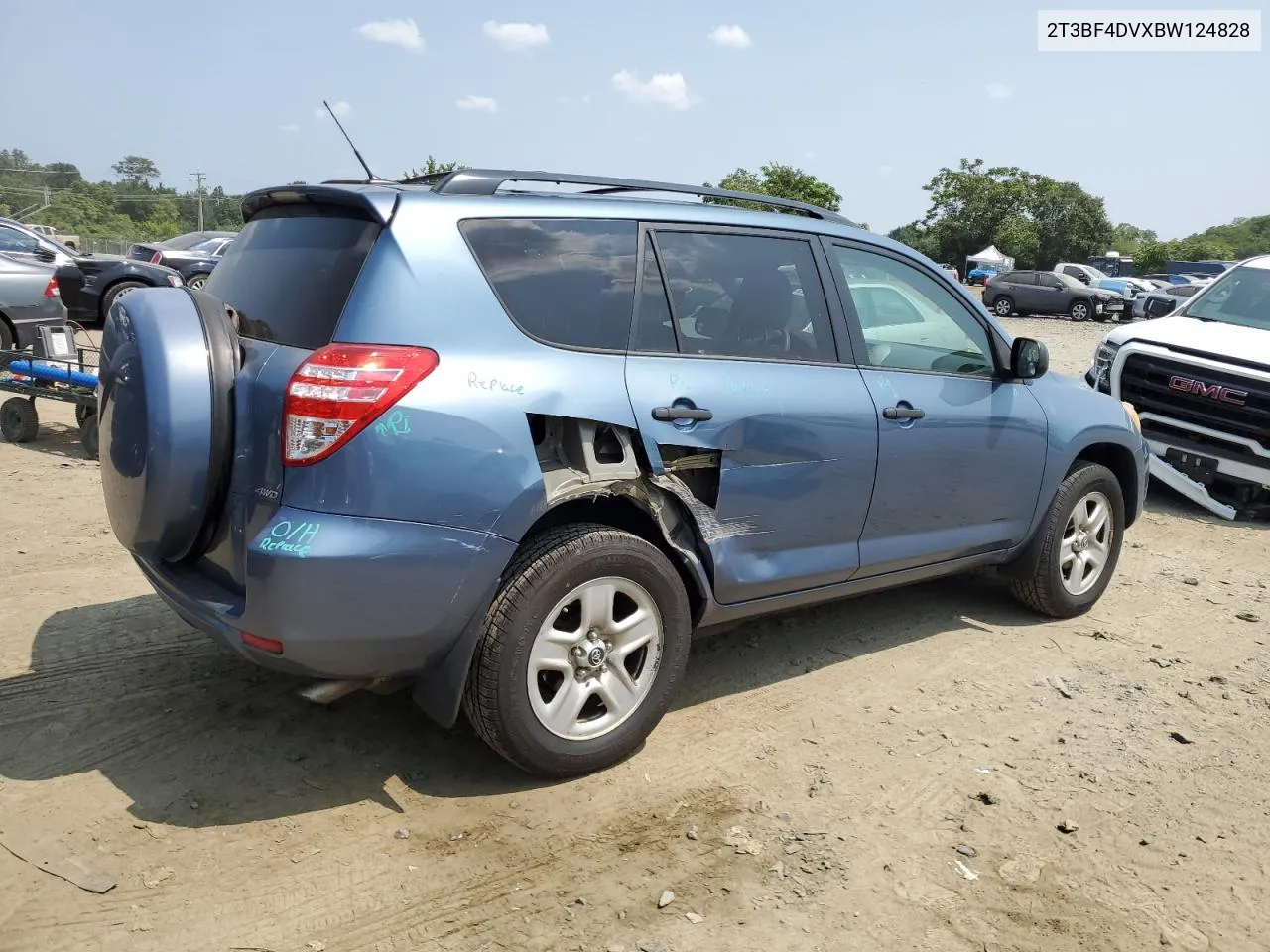 2011 Toyota Rav4 VIN: 2T3BF4DVXBW124828 Lot: 67379154