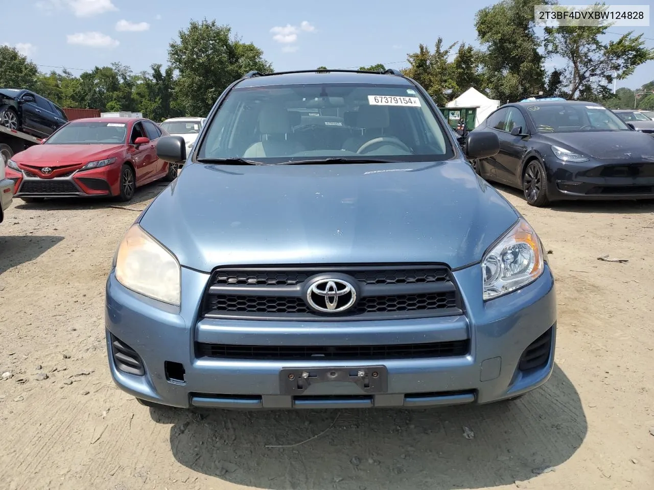 2011 Toyota Rav4 VIN: 2T3BF4DVXBW124828 Lot: 67379154