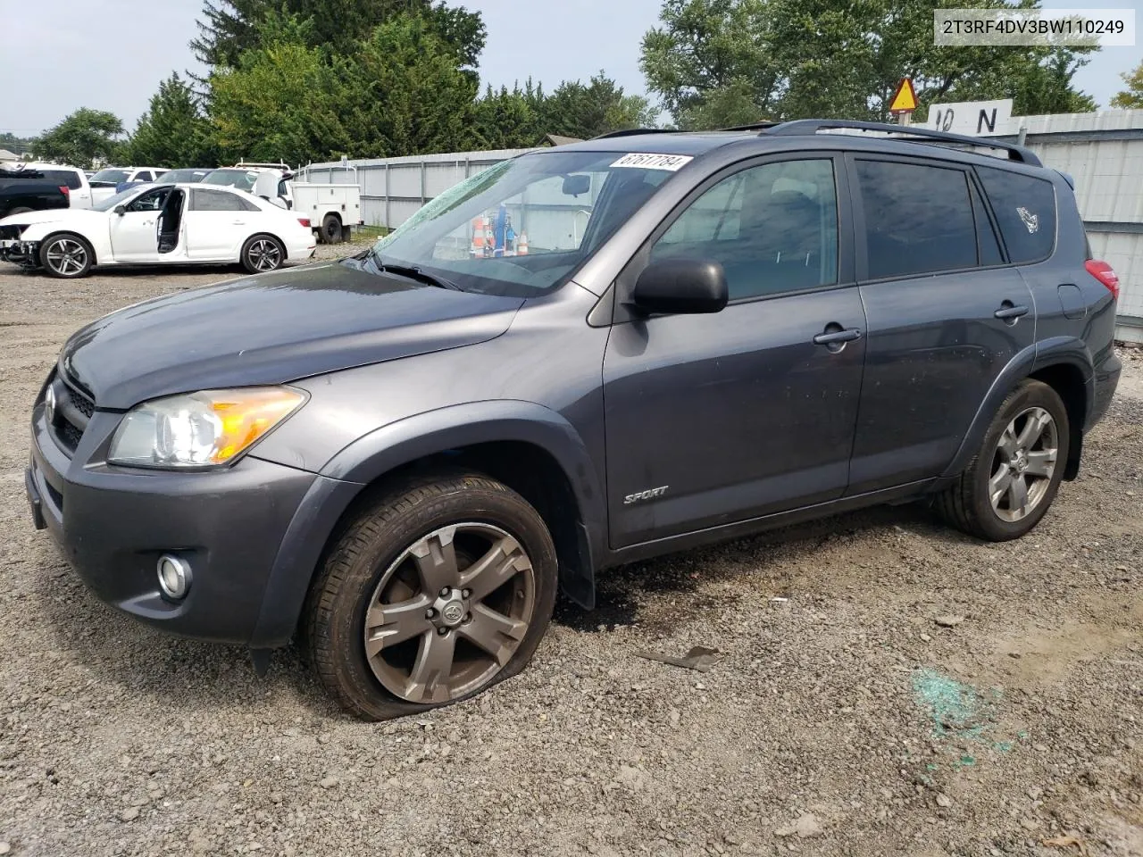 2T3RF4DV3BW110249 2011 Toyota Rav4 Sport