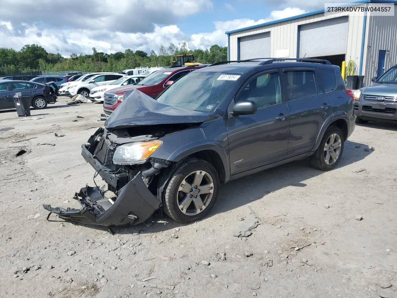 2011 Toyota Rav4 Sport VIN: 2T3RK4DV7BW044557 Lot: 68179054