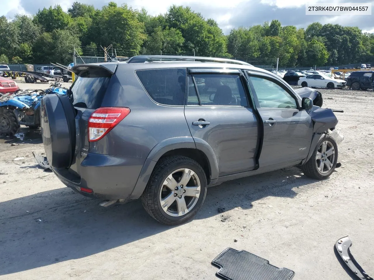 2011 Toyota Rav4 Sport VIN: 2T3RK4DV7BW044557 Lot: 68179054