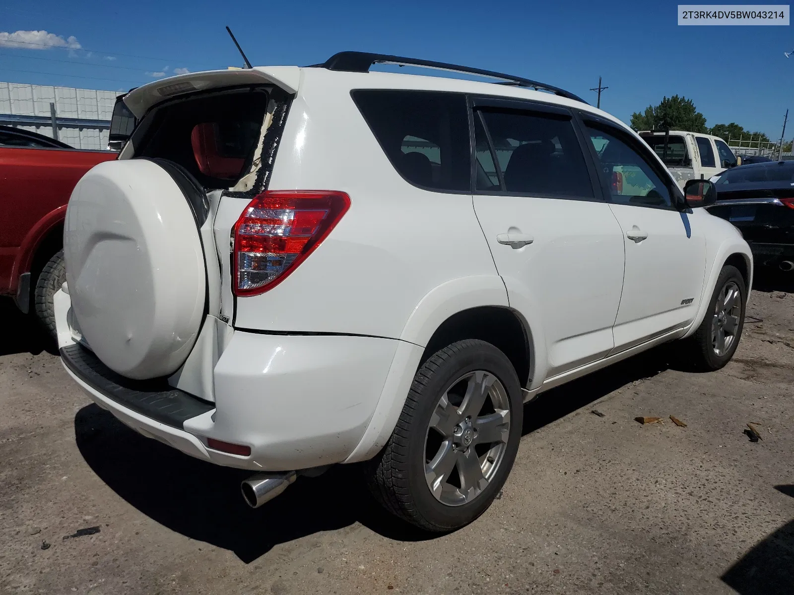 2011 Toyota Rav4 Sport VIN: 2T3RK4DV5BW043214 Lot: 68300164