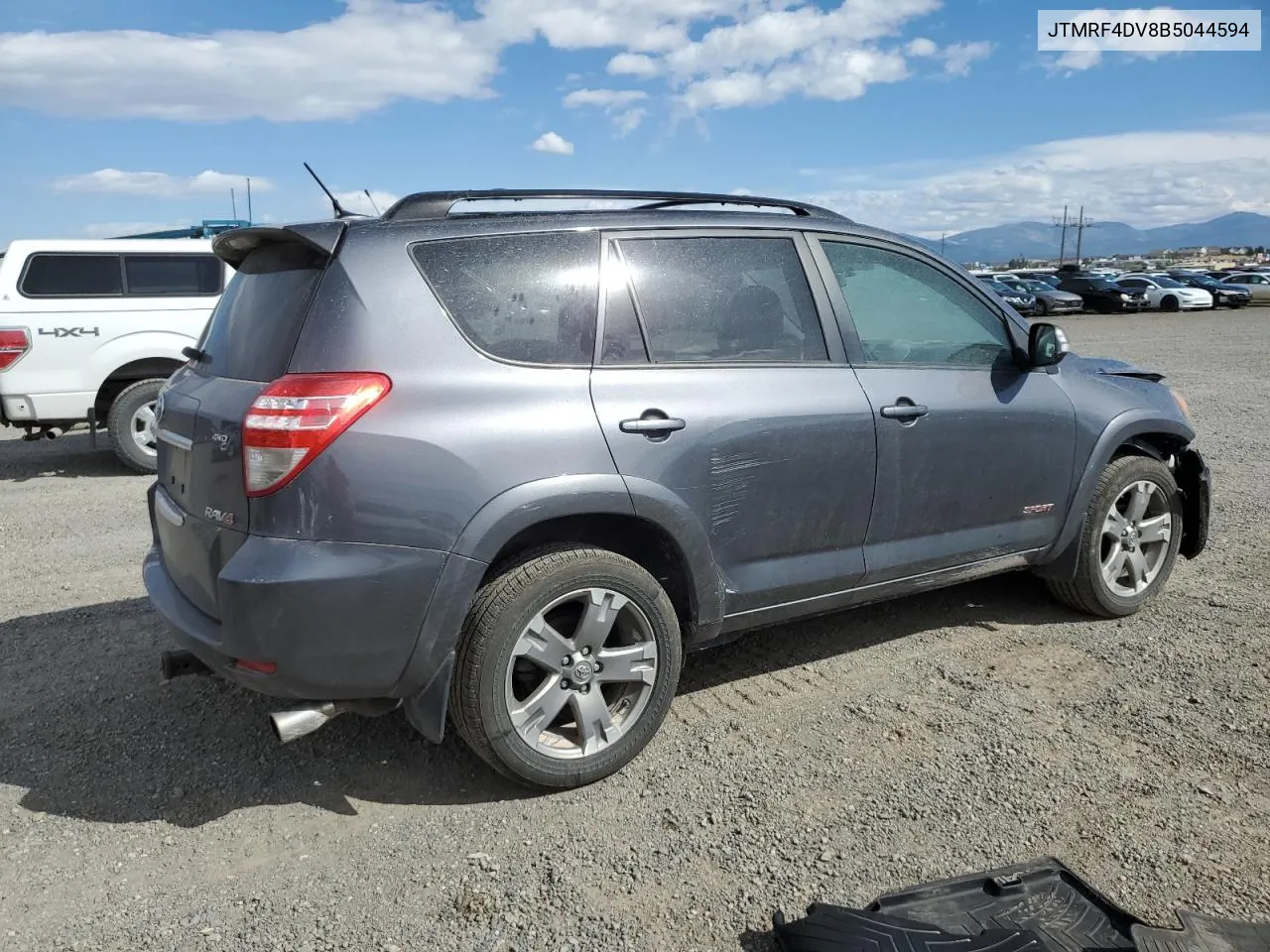 2011 Toyota Rav4 Sport VIN: JTMRF4DV8B5044594 Lot: 68457944