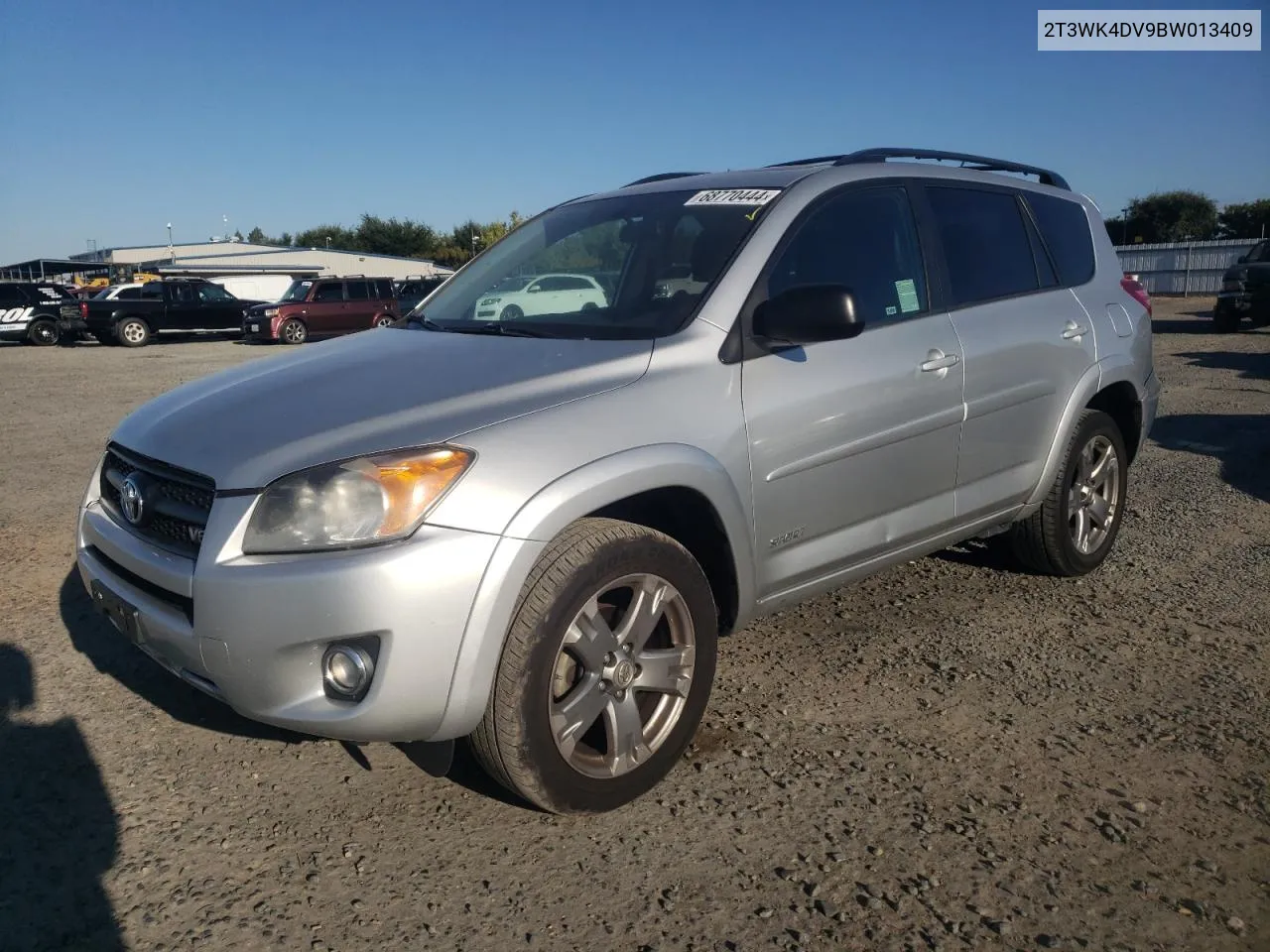 2T3WK4DV9BW013409 2011 Toyota Rav4 Sport