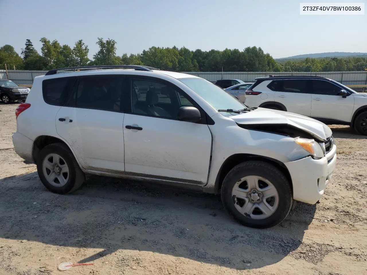 2011 Toyota Rav4 VIN: 2T3ZF4DV7BW100386 Lot: 69027974