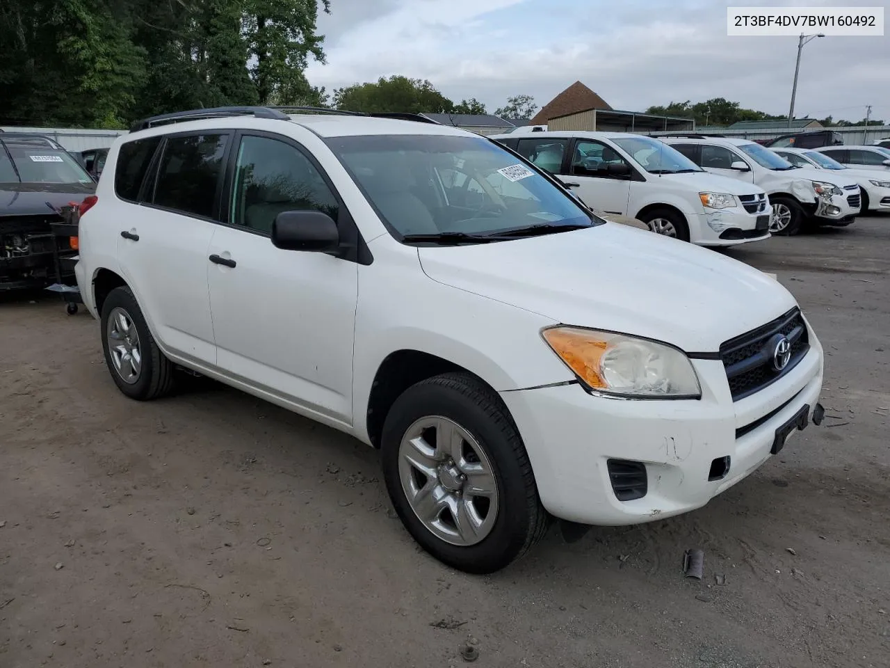 2011 Toyota Rav4 VIN: 2T3BF4DV7BW160492 Lot: 69405504