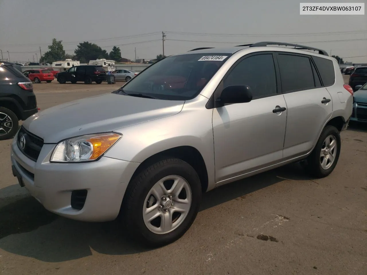 2011 Toyota Rav4 VIN: 2T3ZF4DVXBW063107 Lot: 69474164